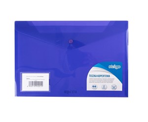 Obrazek Teczka kopertowa A4 2 kieszenie fioletowa (5szt)