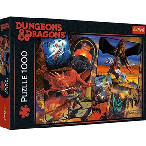 Obrazek Puzzle 1000 Początki Dungeons&Dragons 10739