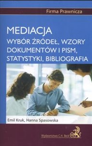 Bild von Mediacja Wybór źródeł wzory dokumentów i pism statystyki bibliografia