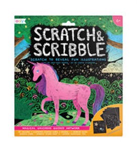 Obrazek Zdrapywanki Scratch & Scribble - Magiczne Jednorożce