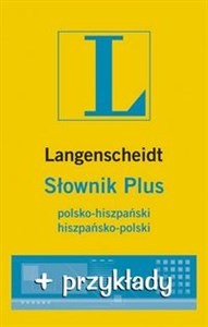Obrazek Słownik Plus polsko-hiszpański hiszpańsko-polski + przykłady