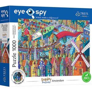 Bild von Puzzle 1000 Eye-Spy Amsterdam