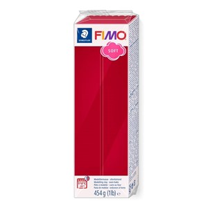 Obrazek Masa termoutwardzalna Fimo 454g karminowy