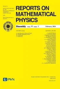 Bild von Reports on Mathematical Physics 93/1