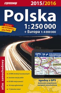 Obrazek Polska Atlas samochodowy 1:250 000