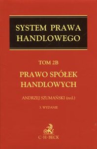 Obrazek Prawo spółek handlowych Tom 2B