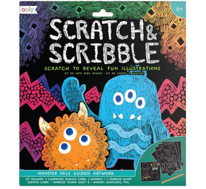 Obrazek Zdrapywanki Scratch & Scribble - Potworki