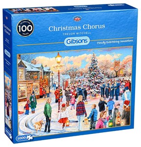Obrazek Puzzle 1000 Świateczny chór G3