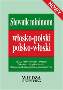 Bild von Słownik minimum włosko - polski polsko - włoski