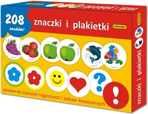 Bild von Znaczki i plakietki - zestaw edukacyjny