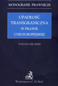 Bild von Upadłość transgraniczna w prawie Unii Europejskiej Monografie prawnicze