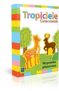 Obrazek Tropiciele Czterolatek. Wyprawka plastyczna WSiP