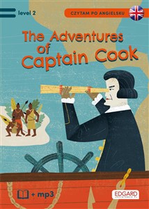 Obrazek Czytam po angielsku The Adventures of Captain Cook / Przygody Kapitana Cooka