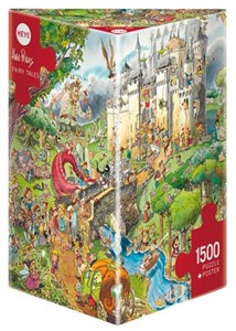 Obrazek Puzzle 1500 Świat bajek dawno, dawno temu
