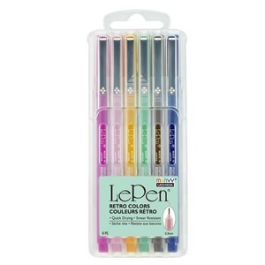 Obrazek Cienkopisy Le Pen Retro 6szt