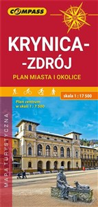 Obrazek Krynica-Zdrój plan miasta i okolice 1:17 500