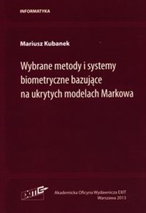 Bild von Wybrane metody i systemy biometryczne bazujące na ukrytych modelach Markowa