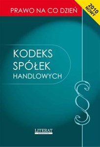 Bild von Kodeks spółek handlowych Stan prawny na dzień 1 lutego 2010