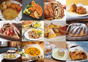 Obrazek Puzzle Austriackie Jedzenie 1000