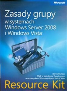 Obrazek Zasady grupy w systemach Windows Server 2008 i Windows Vista Resource Kit + CD