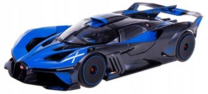 Bild von Bugatti Bolide metallic black-blue 1:18 BBURAGO