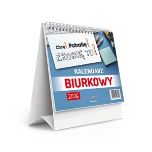 Obrazek Kalendarz 2026 biurkowy stojący kwadrat 15x15cm