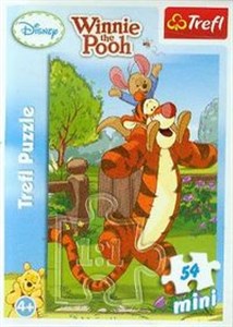 Obrazek Puzzle mini 54 Kubuś Puchatek i przyjaciele