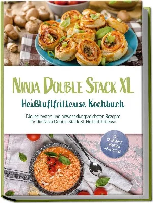 Obrazek KARPER, L: NINJA DOUBLE STACK XL HEIßLUFTFRITTEUSE KOCHBUCH: