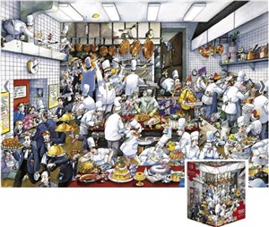 Bild von Puzzle 1500 Bon appetit (Puzzle+plakat)