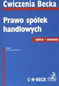 Obrazek Prawo spólek handlowych Ćwiczenia Tablice