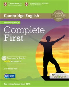 Bild von Complete First Student's Book with Answers with Testbank + CD
