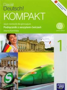 Obrazek Das ist Deutsch! Kompakt 1 Podręcznik z zeszytem ćwiczeń z płytą CD Gimnazjum
