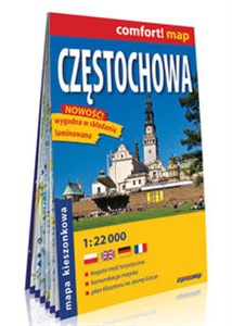 Bild von Częstochowa kieszonkowy laminowany plan miasta 1:22 000