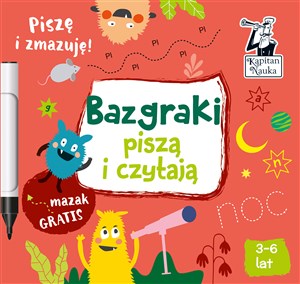 Bild von Bazgraki piszą i czytają Pisze i zmazuję! 3-6 lat