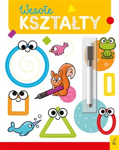 Obrazek Wesoła nauka Wesołe kształty Flamaster suchościeralny