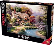 Pokaż szczegóły dla Puzzle 1000 Dom nad rzeką Polska książka : Puzzle 100...