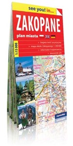 Obrazek Zakopane plan miasta 1:15 000