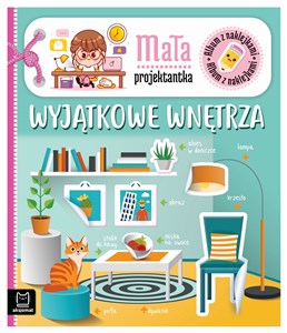 Bild von Album z naklejkami Mała projektantka Wyjątkowe wnętrza