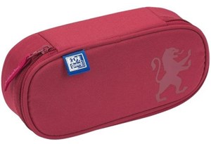 Obrazek Piórnik z klapką żurawinowy OXFORD