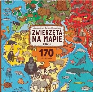 Bild von Zwierzęta na mapie Puzzle 170