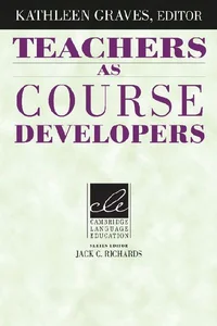 Bild von Teachers as Course Developers