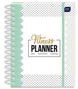 Obrazek Fit planner 15,9x21cm Mint