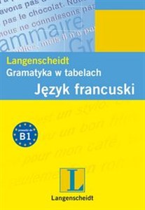 Obrazek Gramatyka w tabelach Język francuski A1-B1