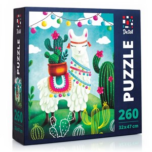 Bild von Puzzle 260 Lama ślicznotka DT200-02