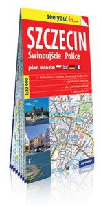 Bild von Szczecin Świnoujście Police plan miasta 1:22 000