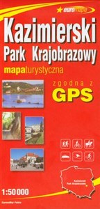 Obrazek Kazimierski Park Krajobrazowy mapa turystyczna 1:50 000