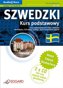 Obrazek Szwedzki Kurs podstawowy + CD dla początkujących A1 - A2