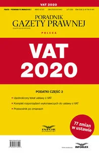 Bild von Vat 2020 Podatki - Przewodnik po zmianach 2/2020