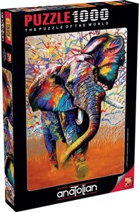 Obrazek Puzzle 1000 Afrykańskie kolory