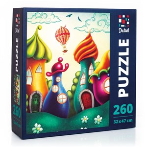 Obrazek Puzzle 260 Bajkowe Miasto DT200-03